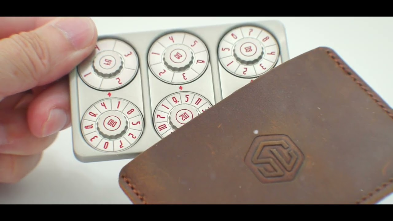  Cardyhedron – Portable Metal Spin-Dial Polyhedral Dice: Promo