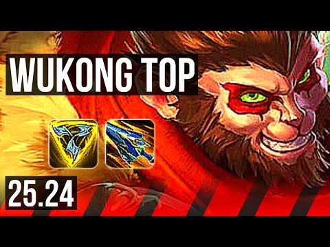 WUKONG vs NASUS (TOP) | EUW Diamond | 25.24