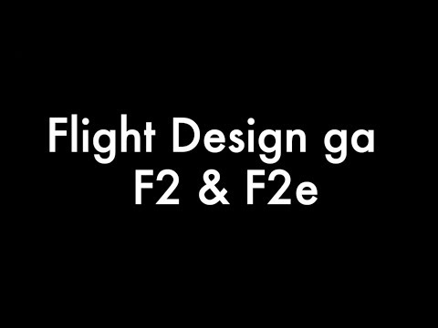 Flight Design GA,  F2   F2e,  light sport aircraft, Aero 2019