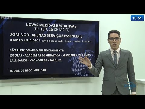 Confira as novas medidas restritivas para o Piauí 10 05 2021