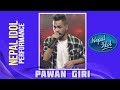 Pawan Giri | Nepal Idol Performance | CHYANGBA & THE BLOODY REVOLUTION | Nepal Idol Season 2