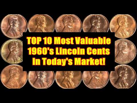 🚀📈$19,000+ STARTLING RECENT SALES! - TOP 10 Most Valuable 1960's Lincoln Cents Today!