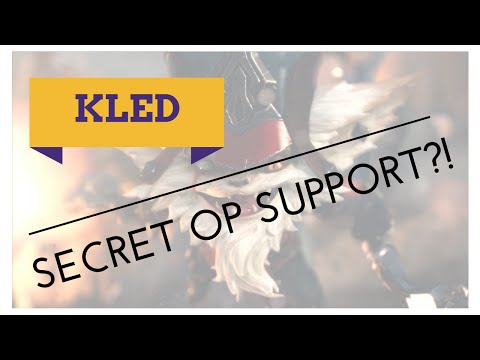 Is Kled secretly a SUPPORT?!  [Patch 6.16]