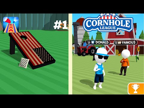 Cornhole League - New Release - Hyper Hybrid Casual - Gameplay Walkthrough (iOS & Android) - YouTube