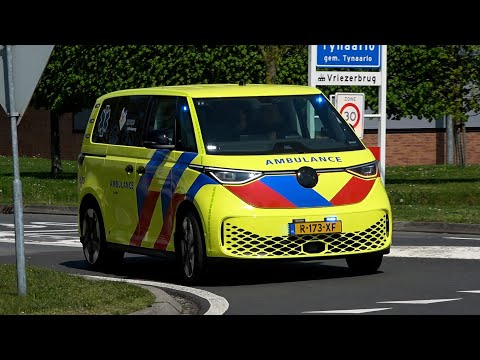 [Primeur] A1, VW ID.Buzz Officier van Dienst Geneeskundig [OvD-G] 03-803 naar MMT inzet op TT Assen
