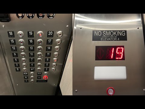 [TO ME MODDED] Modernized Otis Elevonic 401 Traction Elevators at 1301 Gervais St in Columbia, SC