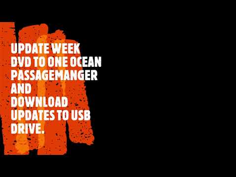 Update BASE DVD on One ocean Passage manager and upload the latest updates.