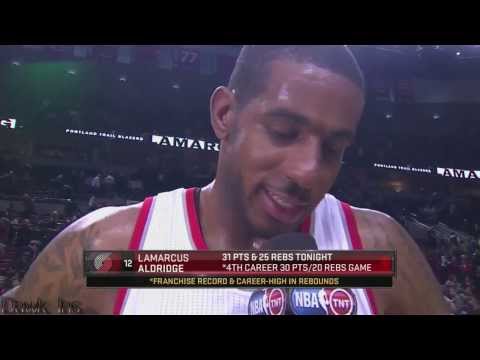 (Copyright Dawk Ins) LaMarcus Aldridge 31 points vs Houston (Full Highlights) (12/12/13)