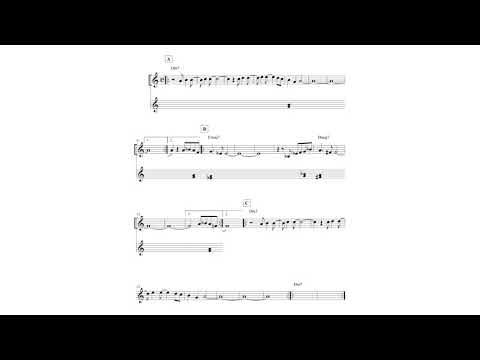 Analysing Jazz Tunes 4: Little Sunflower