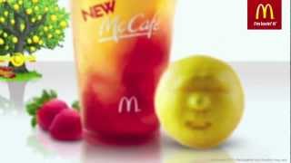 Steve Schirripa as the lemon in the McCafe McDonal