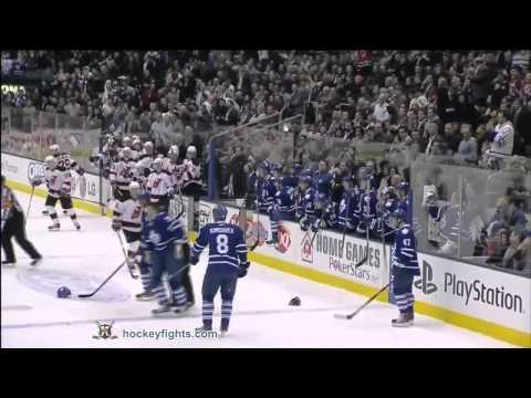 David Clarkson vs Jay Rosehill Feb 10, 2011