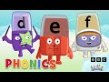 Phonics Learn To Read Letters D E F Alphablocks