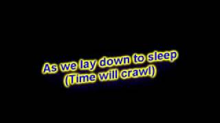 Time will crawl with lyrics -David Bowie