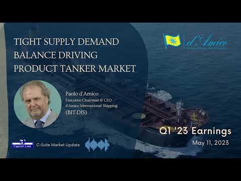 Tight Supply Demand Balance Driving the Product Tanker Market - DIS - Q1 '23 Earnings