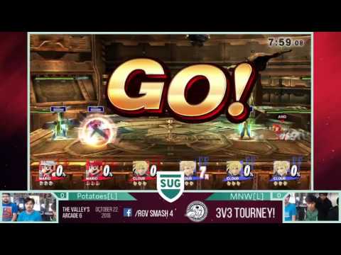 [3v3] [Grands] Potatoes Vs MNW @ The Valley's Arcade 6!