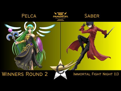 Immortal Fight Night 113 Winners Round 2 - Pelca (Palutena) vs Saber (Joker) Smash Ultimate - SSBU
