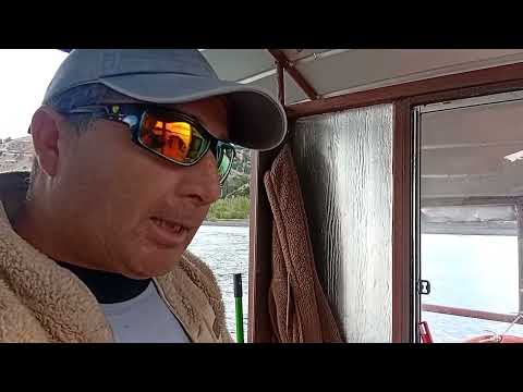 Cruzando el Biobío desde San Rosendo a Santo Domingo, Chile   Parte 2