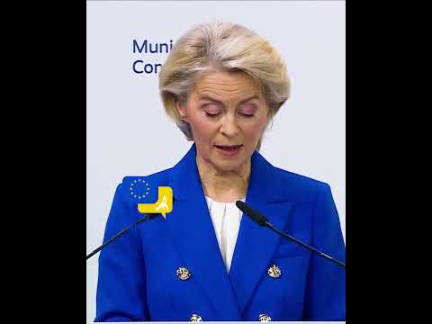Video Thumbnail: DEBATE: EU Must End Veto Paralysis — #vonderLeyen Calls for Majority Rule at Munich 🇪🇺⚡