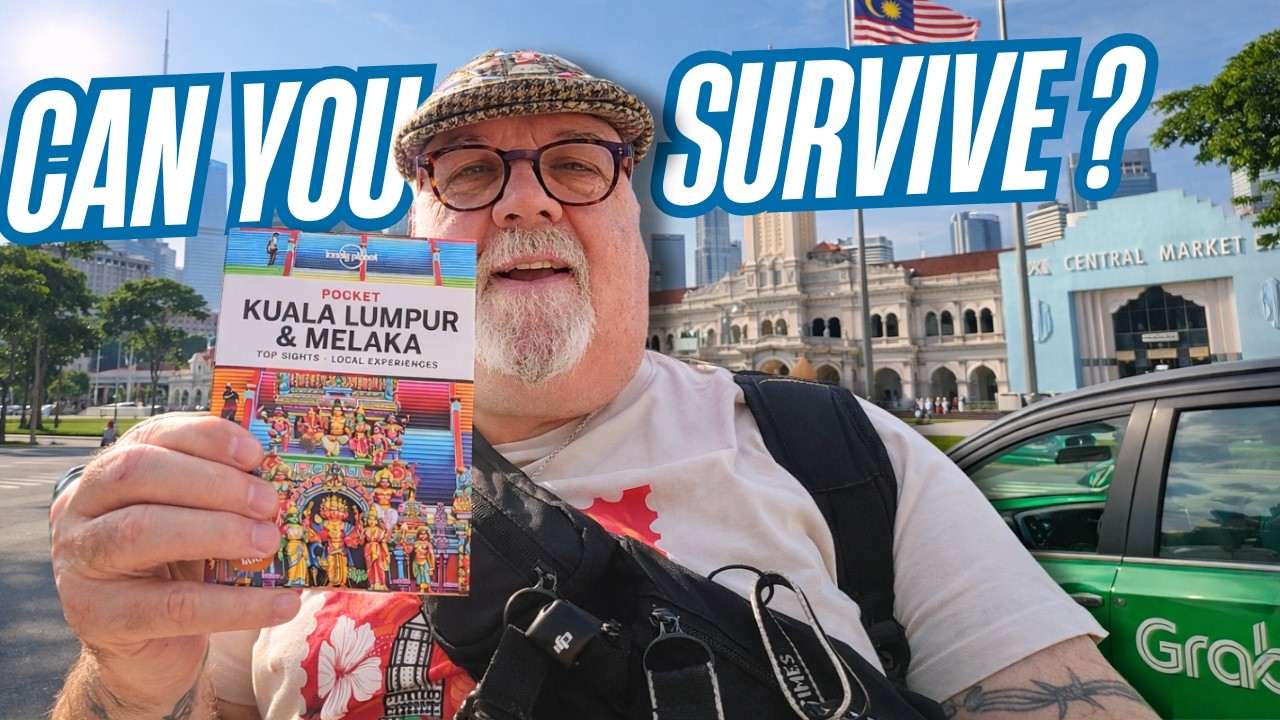 First Time Exploring Kuala Lumpur | Grab Ride Merdeka Square, Iconic Masjid Jamek & Central Market🇲🇾