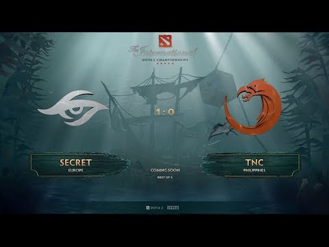 Team Secret vs TNC pro gaming game 1  The International 2017 - Secret vs TNC