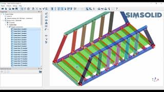 SimSolid - Bài 5 - Phân tích dao động riêng của kết cấu