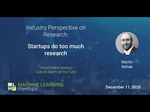 Startups do TOO MUCH RESEARCH - Martin Rehak (Resistant.AI) | MLMU.cz