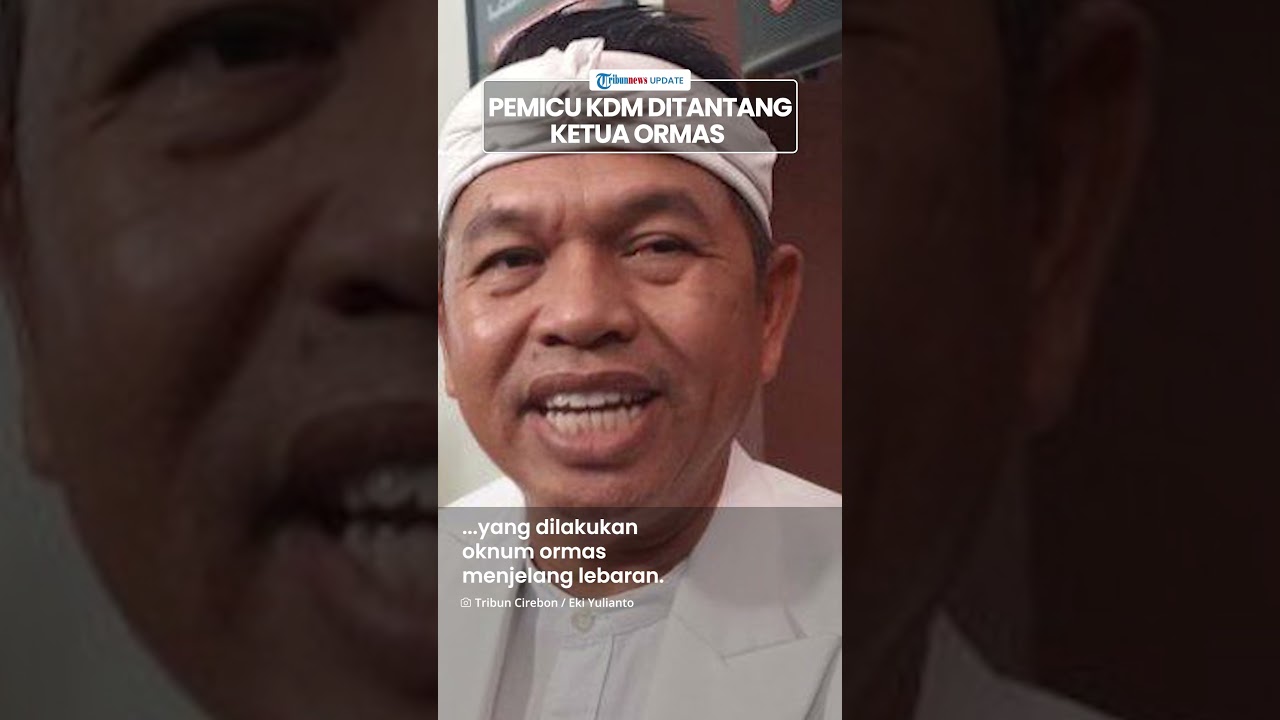Pemicu Dedi Mulyadi Ditantang Ketua Ormas Kesal Dengan Program