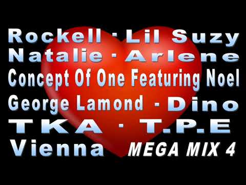 Freestyle Mega Mix4 - ROCKELL - LIL SUZY - NOEL - TKA - T.P.E. - (DJ Paul S)