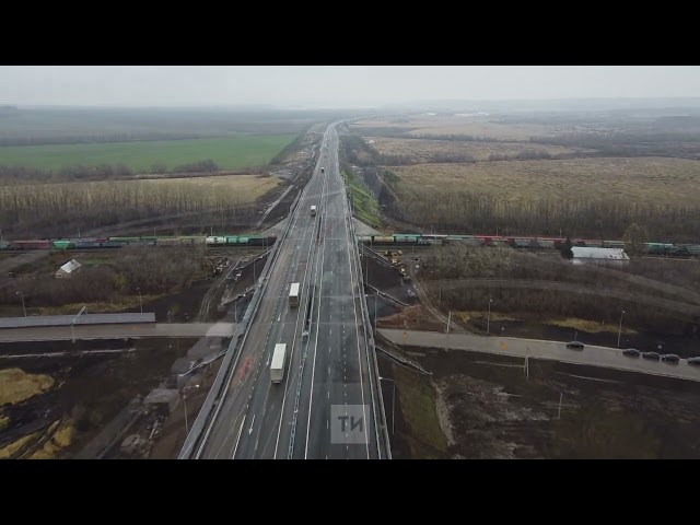 Обновленный участок автодороги М7 «Волга» до Чувашии открыли в Татарстане