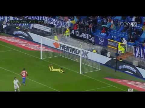 Gol de Carmona - Jª13: Real Madrid - Sporting (esRadio Asturias)