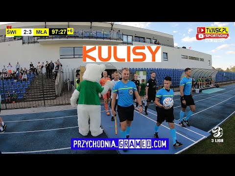 tv.nsk.pl [kulisy] MKS Świt Nowy Dwór Maz. - MKS Mławianka Mława 2:3 (0:1) 2022-09-03 g. 17:00