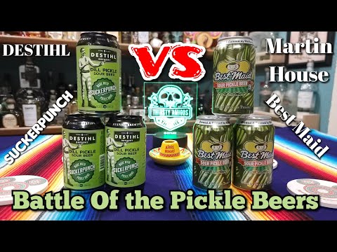 Pickle Beer Battle! Best Maid vs. Suckerpunch! Martin Hose Brewing Company vs. Destihl Brewery