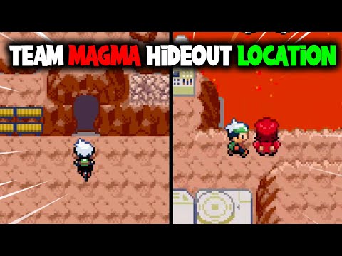 WHERE TO FIND TEAM MAGMAS HIDEOUT ON POKEMON EMERALD