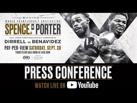 Spence vs Porter – Final Press Conference