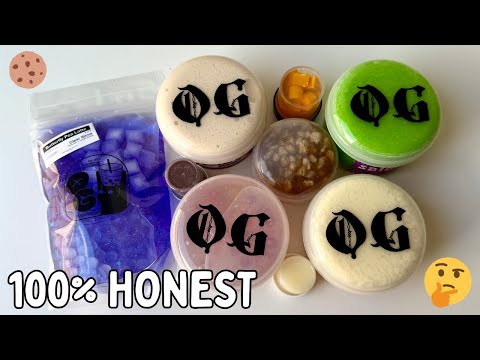 $100 SlimeOG Famous Tiktok Slime Shop Review 🌈 100% Honest Slime Review