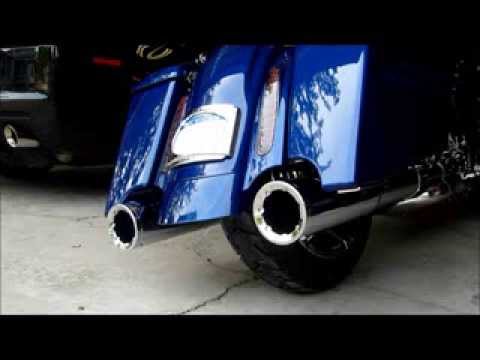Vance & Hines High Output Slip-ons and Power Duals on CVO Road King