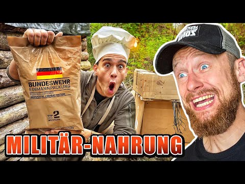 WUTAUSBRUCH beim EPA-Test - Survival Mattin testet Militär-Nahrung | Fritz Meinecke reagiert