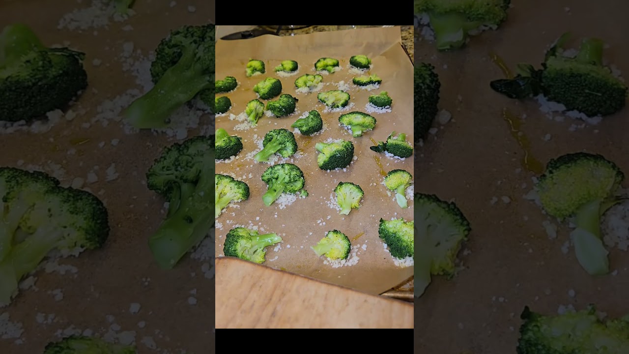 Yummy and easy parmesan broccoli and cauliflower!! #recipes