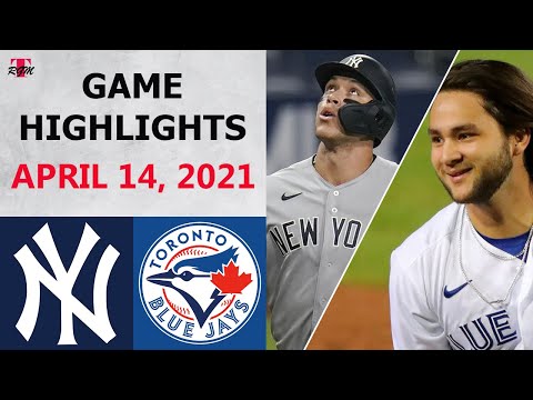 New York Yankees vs. Toronto Blue Jays Highlights | April 14, 2021 (Kluber vs. Zeuch)