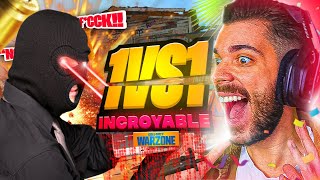 J'AFFRONTE LE PIRE CHEATER EN 1VS1 , C'ÉTAIT CHAUD POUR TOP 1 ... ( WARZONE )