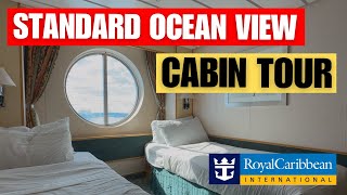 Inside Our Standard Ocean View Cabin on Independence of the Seas | Royal Caribbean Cruise 2025