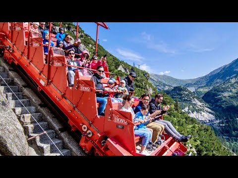 Swiss Roller Coaster 🇨🇭Gelmerbahn Switzerland || Travel Guide 