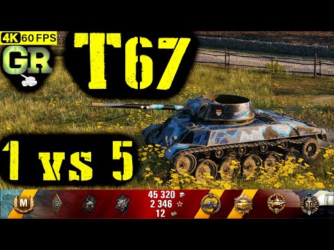 World of Tanks T67 Replay - 12 Kills 2.7K DMG(Patch 1.4.1)