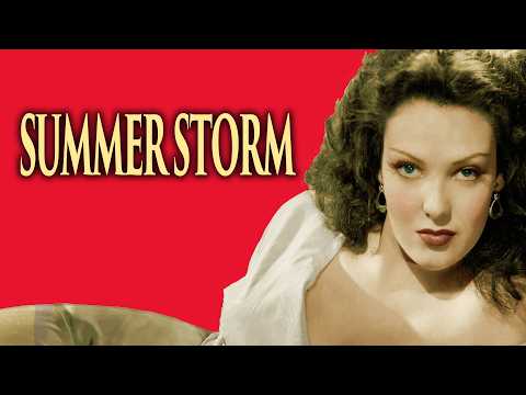 She Stole His Heart—and Destroyed His Life ！Summer Storm | Full movie |  film noir full movies