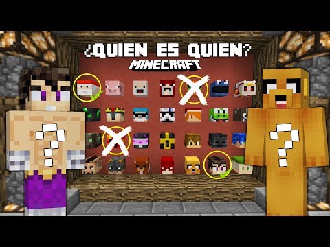 Trolero -  GUESS THE YOUTUBER!  WHO IS WHO?  - Minecraft Youtubers Edition