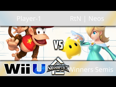 Smash@Tech 3/18/17 - Player-1 (Diddy Kong) vs RtN | Neos (Rosaluma) - Smash 4 Winners Semis