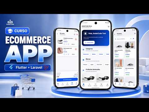 Crea una App Ecommerce con Flutter y Laravel Backend desde Cero