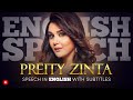 ENGLISH SPEECH PREITY ZINTA Women S Safety English Subtitles