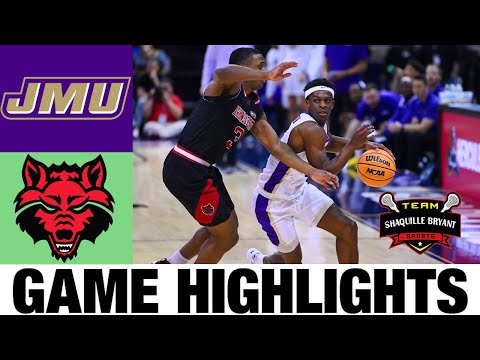 Arkansas State vs James Madison Highlights | 2024 Sun Belt Men's Basketball Championship