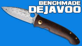 Benchmade Gold Class Mini DeJavoo Damascus Knife